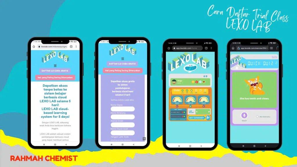 Berkenalan dengan Web Aplikasi LEXO LAB, Cara Mudah Belajar Bahasa Inggris untuk Anak dengan Website Aplikasi 1