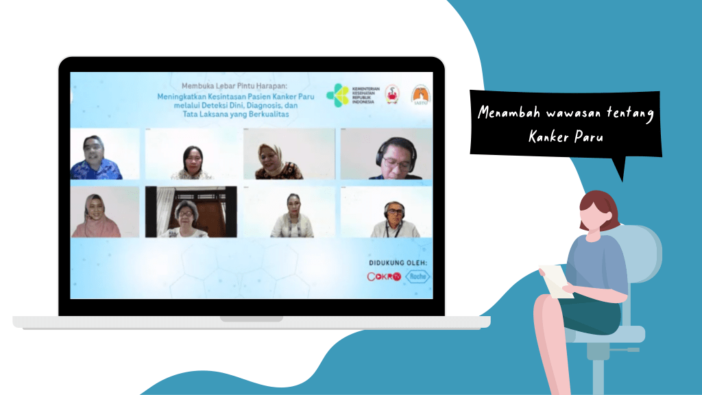 Cara Cegah Kanker Paru dengan Hidup CERDIK 1 belajar tentang kanker paru agar bisa mencegah dan mengobati