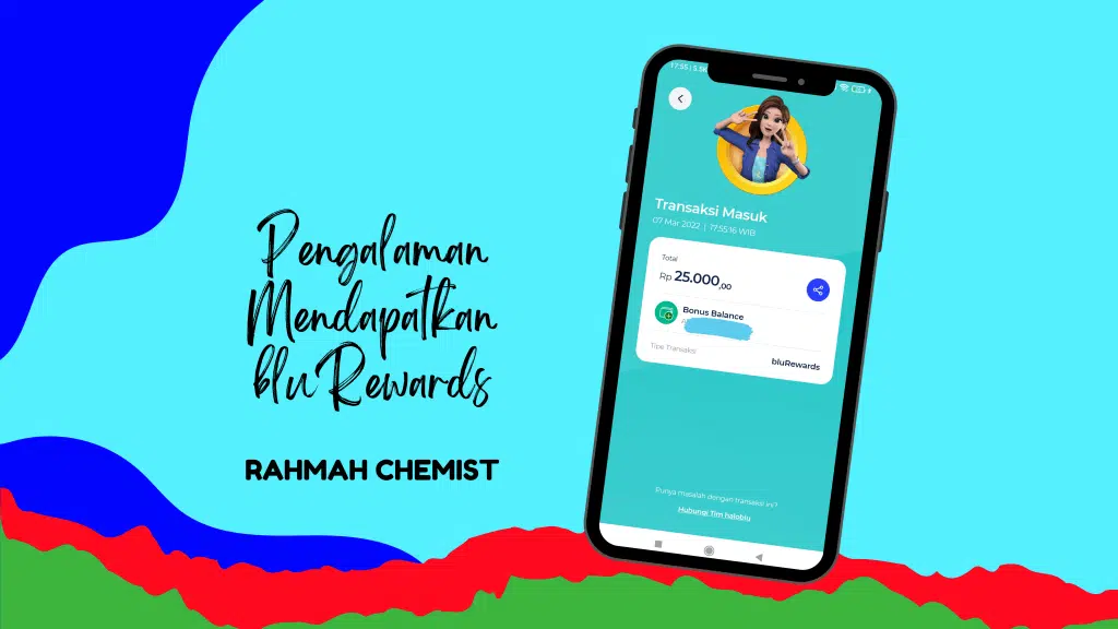Review Aplikasi blu dengan keuntungan bebas biaya transfer ke bank lain