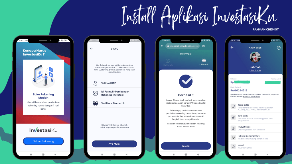 InvestasiKu, Cara Mudah Investasi Masa Kini Tanpa Ragu 3 install dan lakukan investaso bersama investasiku