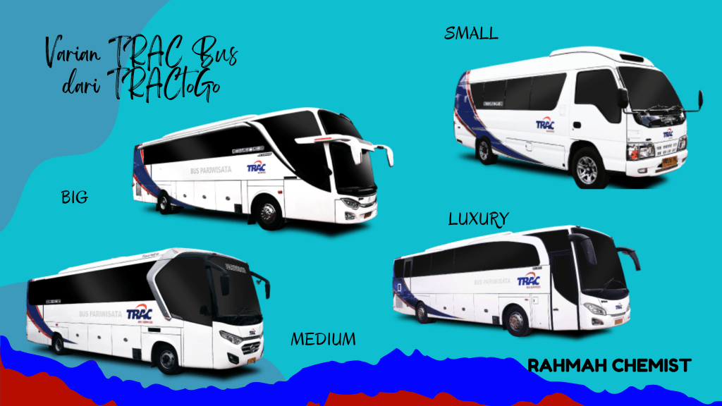 beragam varian trac bus dari tractogo