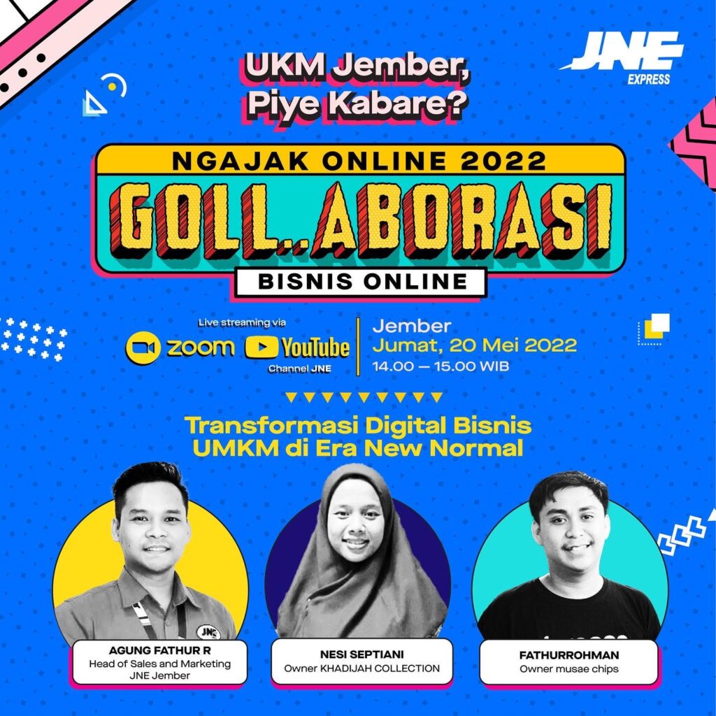 5 Langkah UMKM Bangkit Pasca Pandemi 2 kolaborasi umkm jember dan jne