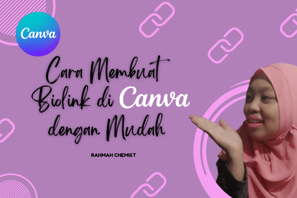 cara membuat biolink dengan canva