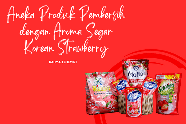 produk pembersih dengan korean strawberry