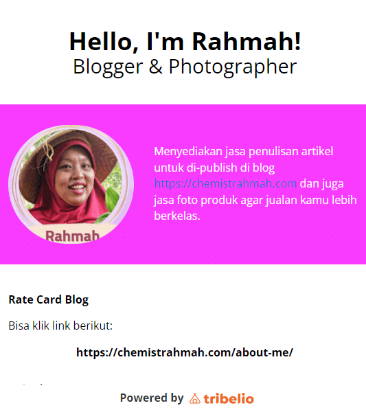 Tips Digital Marketing dengan Tribelio ala Denny Santoso 4 tribelio page ammachemist untuk personal branding dalam dunia digital marketing indonesia