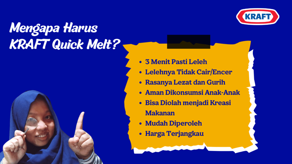 Ciptakan Momen Weekend bersama KRAFT Quick Melt 6 alasan pilih kraft quick melt