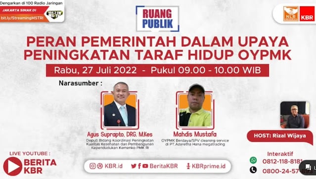 Tips Meningkatkan Taraf Hidup bagi OYPMK 2 talkshow ruang kbr
