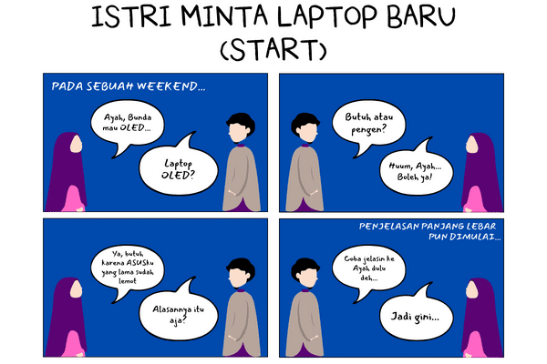 asus oled m3400 terbaru