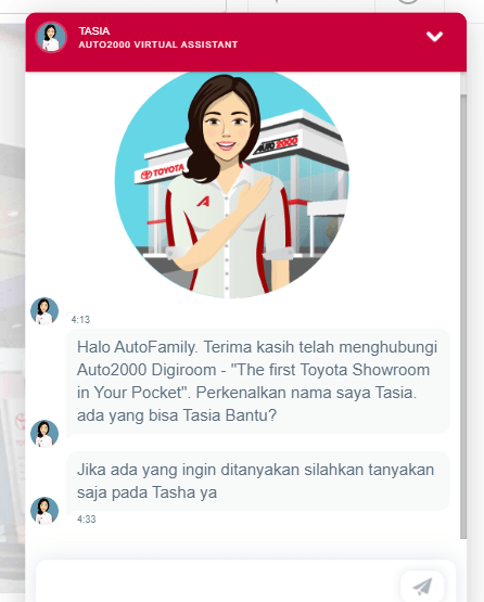 customer service auto2000 samarinda b&p