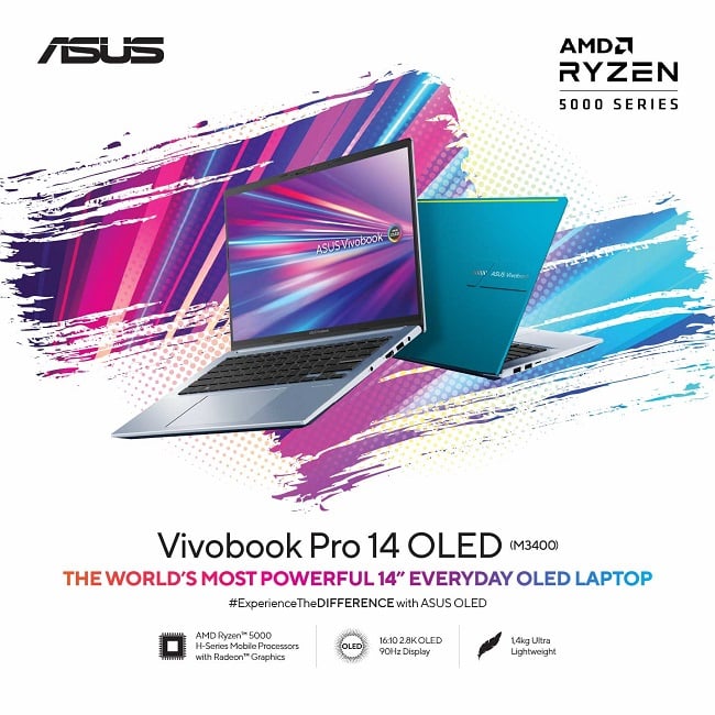 asus oled m3400