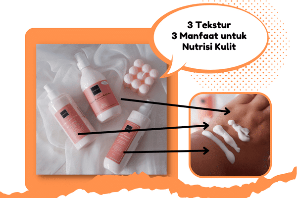 Tips Mencerahkan dan Melembapkan Kulit dengan Body Care Scarlett Whitening Jolly Series 6 perbedaan tekstur body care jolly series