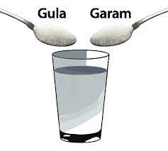 Pembentukan Larutan Gula dan Larutan Garam