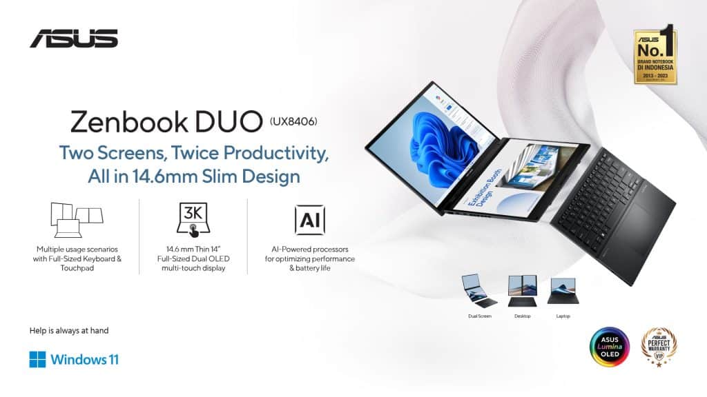 Launching ASUS Zenbook DUO