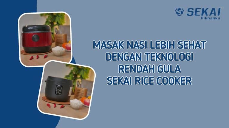 Nasi Sehat dengan Sekai Rice Cooker
