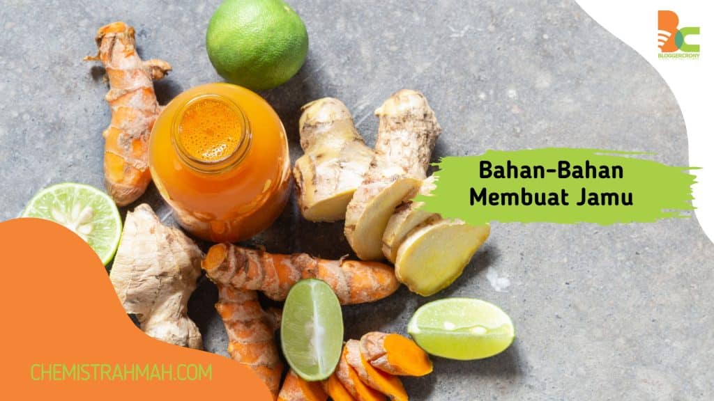 Bahan Membuat Jamu