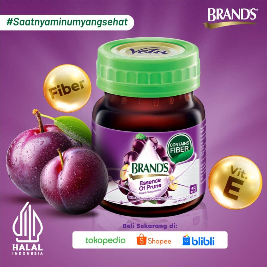 Tips agar Tetap Sehat Sampai Tua 3 Brand's Essence Prune