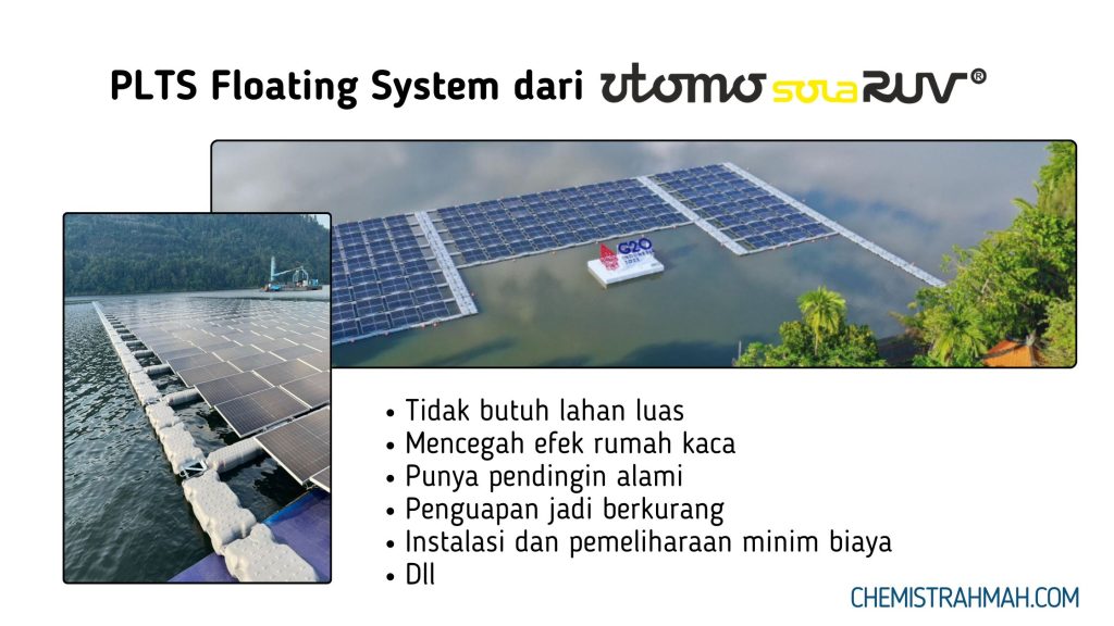 Wujudkan Indonesia Hijau 100% Udara Bersih dengan Renewable Energy 3 Floating System PLTS