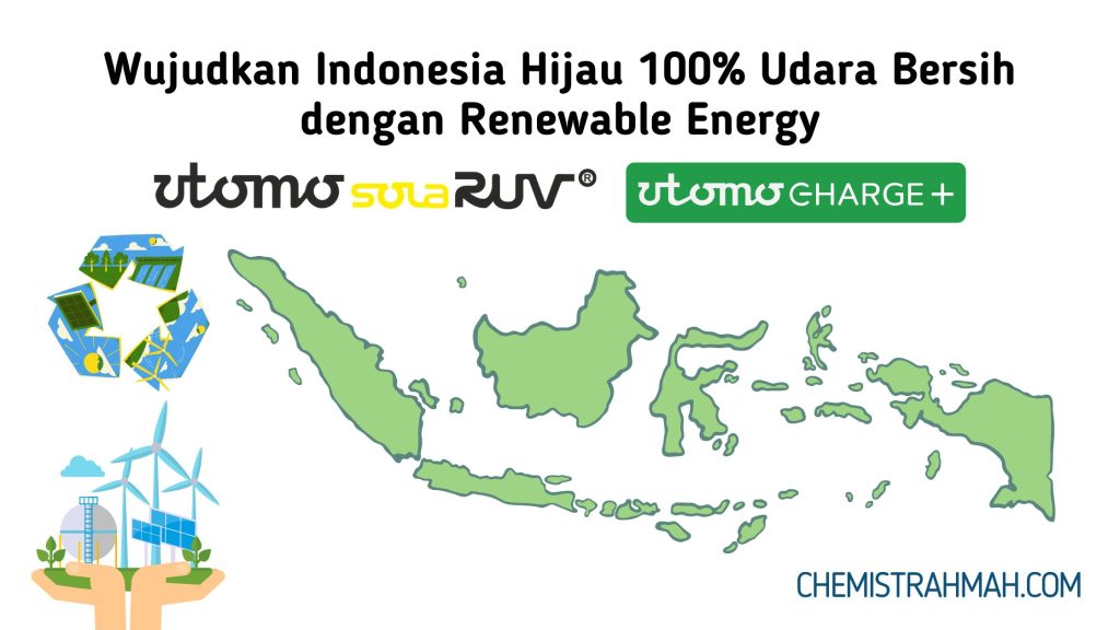 Wujudkan Indonesia Hijau 100% Udara Bersih dengan Renewable Energy