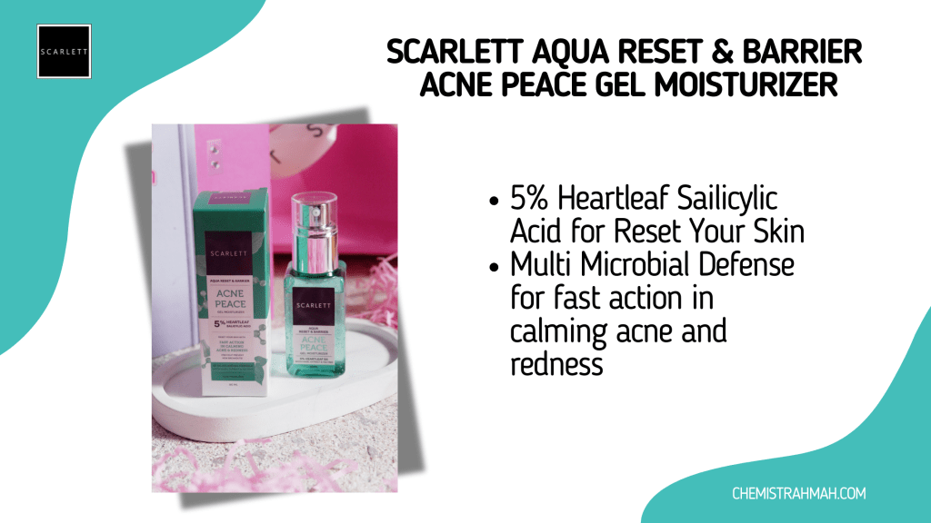 Scarlett Aqua Reset Acne Peace