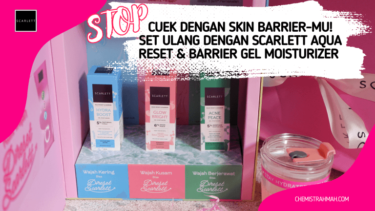 Scarlett Aqua Reset & Barrier Gel Moisturizer