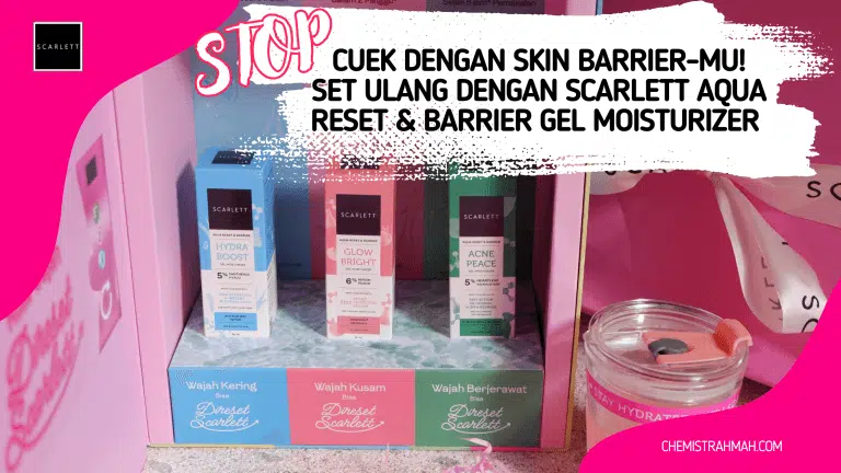 Scarlett Aqua Reset & Barrier Gel Moisturizer