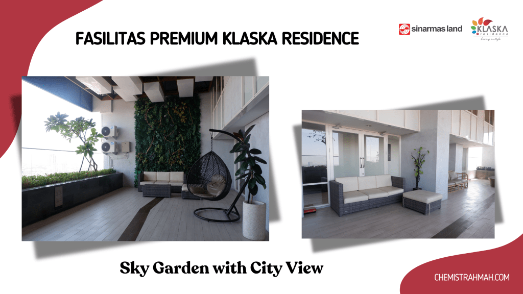Klaska Residence, Rekomendasi Apartemen di Surabaya dari Sinar Mas Land 9 Sky Garden with City View Klaska