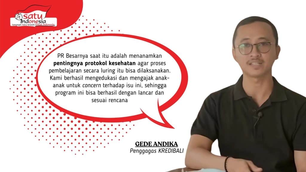 Kredibali, Upaya Perjuangkan Asa dan Cita-Cita Anak Bali 2 Gede Andika