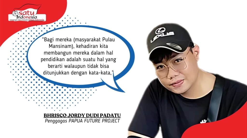 Membangun Literasi Masa Depan Anak-Anak Papua Barat 2 Jordy dan Anak Papua Barat