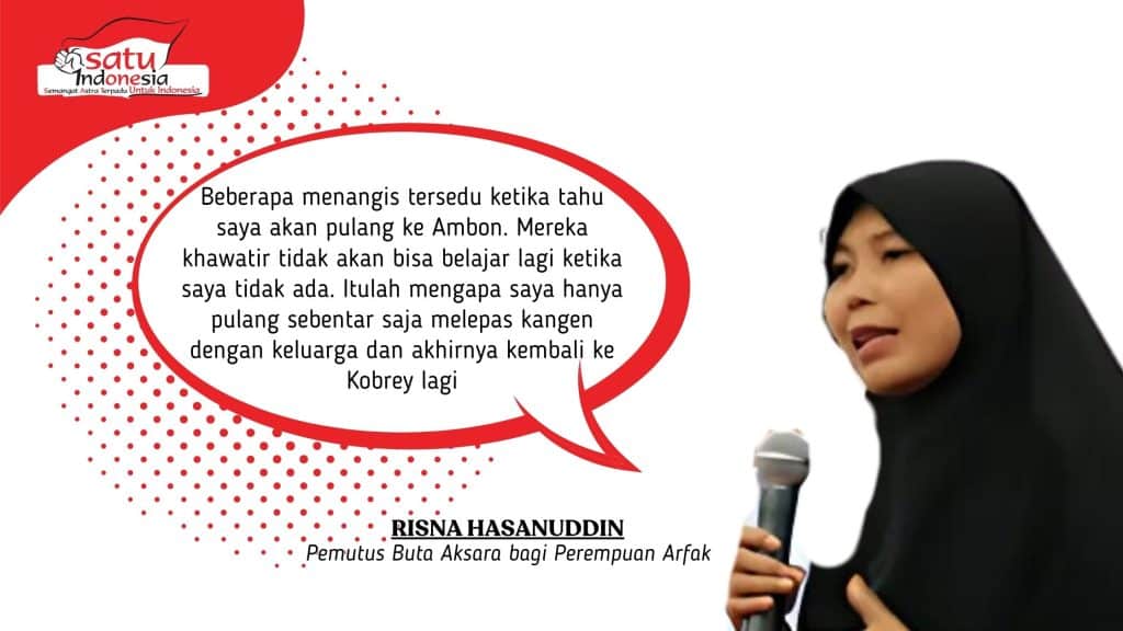 Risna dan Buta Aksara Suku Arfak