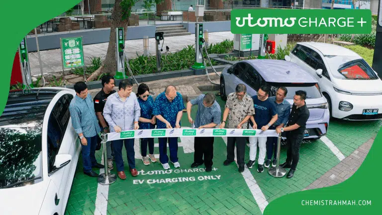 SPKLU Ultra - Fast Charging dari Utomo Chargeplus Hadir di Spazio Surabaya