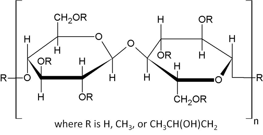 Sturktur Kimia Senyawa HPMC