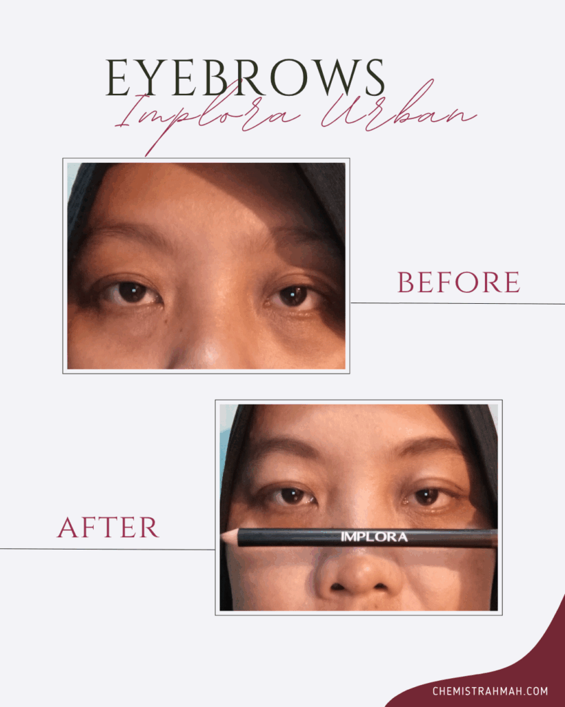 Fans Prilly Nggak Akan Nyesal! Review Implora Urban Series 7 Hasil Pemakaian Implora Urban Eyebrow Pencil