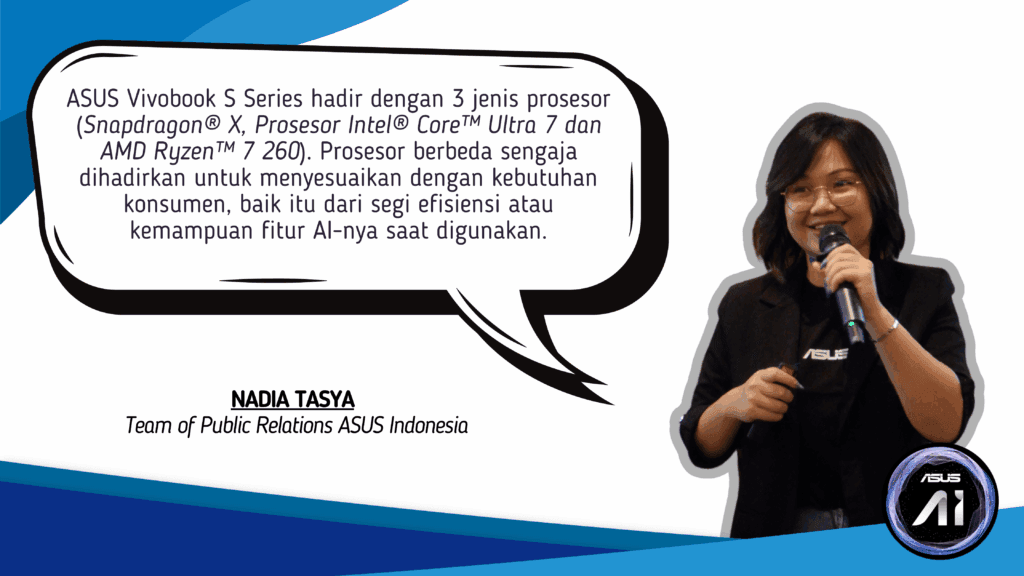 Bertemu ASUS Vivobook S14, Laptop AI Terbaik dari ASUS, Saat Roadshow di Surabaya 2