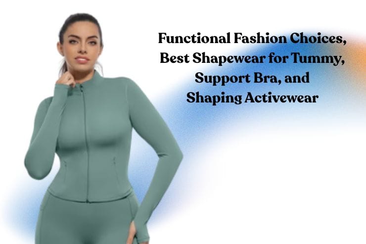 Functional Fashion Choices, Best Shapewear for Tummy, Support Bra, and Shaping Activewear